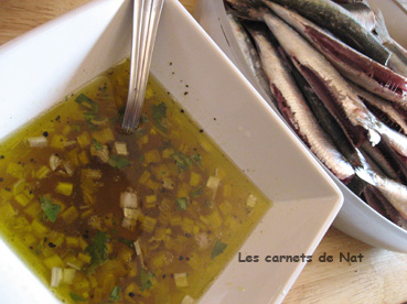 Sardines grillées, marinade au pastis-1